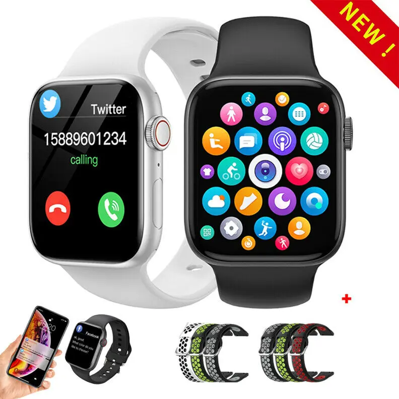 

Smart Watch Bluetooth Fitness Bracelet PK IWO W13 W46 W56 series 6 2021