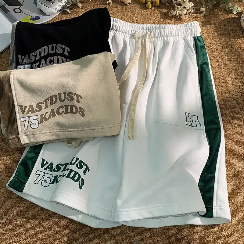 American Retro Shorts Men Women Trendy High Street Sports Basketball Pants  Shorts for Summer Casual Pants 2023 New