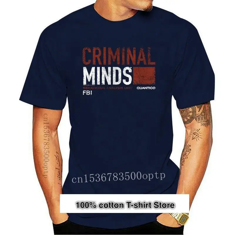 

Camiseta clásica de algodón para 100%, camisa de manga corta con estampado de los penes del Fbi Cbs, nueva