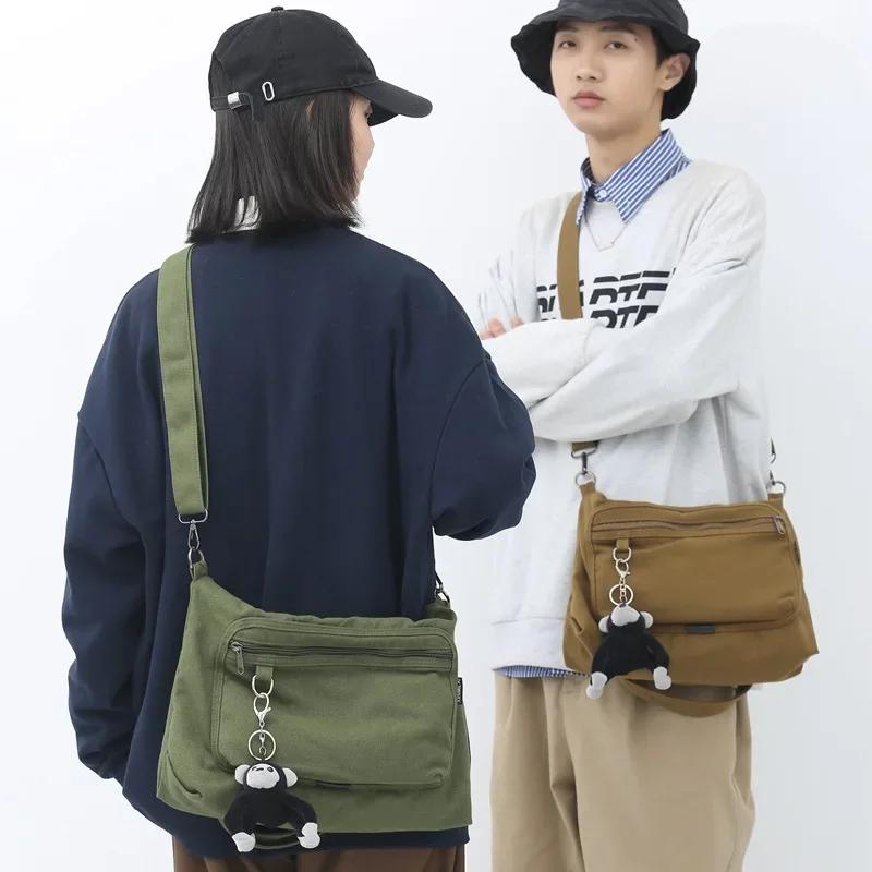 Женская парусиновая трансформируемая сумка из 100% хлопка через плечо