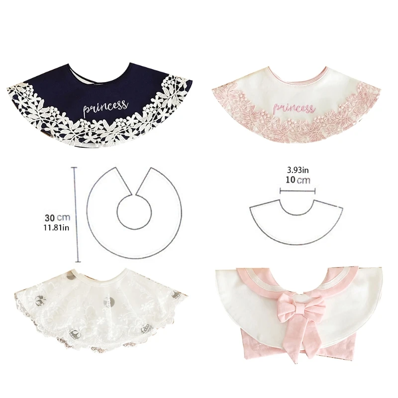 

Korean Baby Girls Boys Bib Cotton Cute Lace Bow Tie Infant Breastplate Newborn Drooling Burp Cloth Saliva Towel Autumn Winter