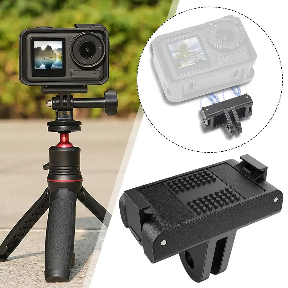 Магнитный быстросъемный адаптер для DJI Action 5 Pro быстросъемное основание крепления