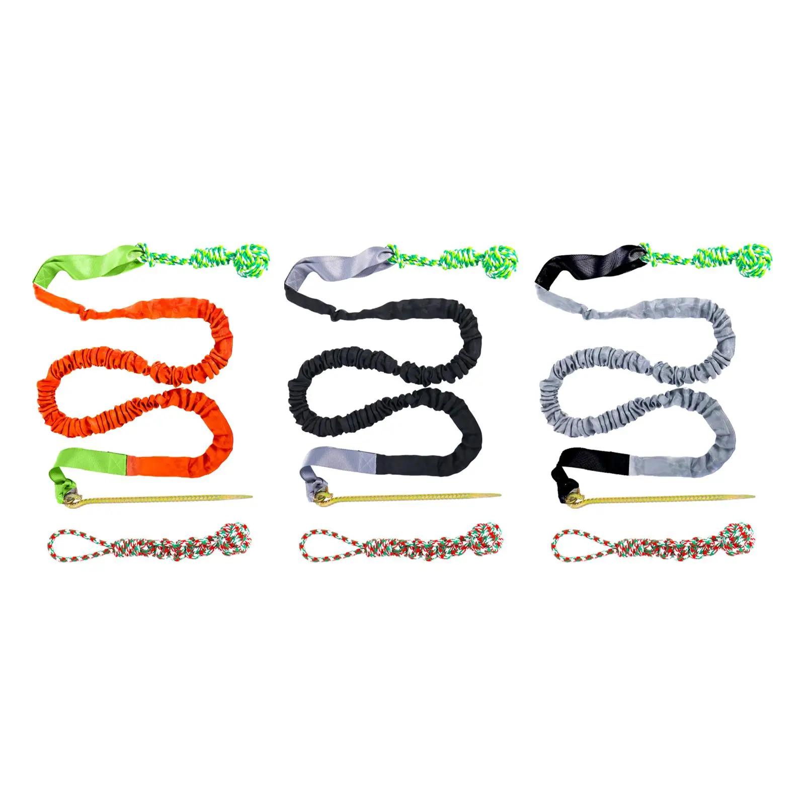 

Dog Rope Toy Durable Pet Training Puppy Playing Dog Outdoor Bungee Hanging Toy for Small Medium and Large Dogs Entertaining