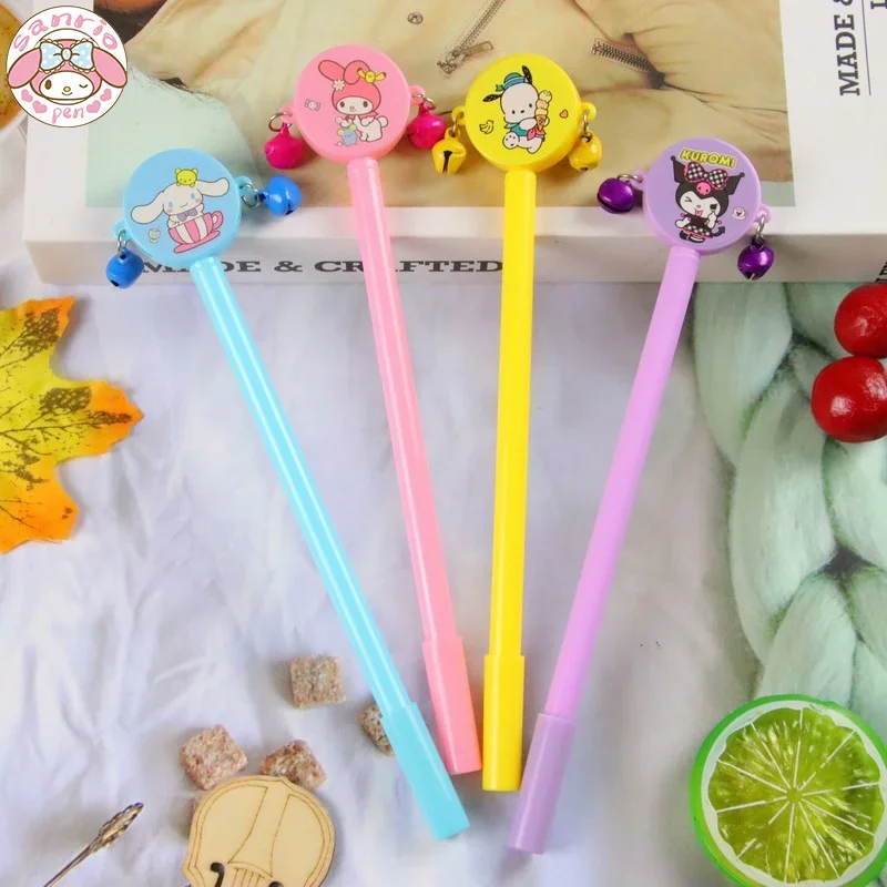 

Креативная погремушка Sanrio, 24 шт., Цветочная мелодия, стильная ручка, милые канцелярские принадлежности для учеников, инструменты для письма, оптовая продажа