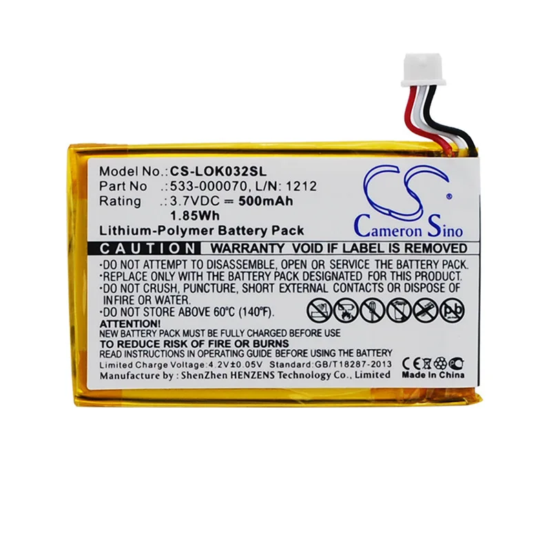 

Applicable Logit ech Ultratin Keyboard Cover Mouse Battery 533-000070