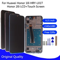 original display for huawei honor 10i lcd touch screen for huawei honor 20i 10i hry lx1t hry lx2t with bezel