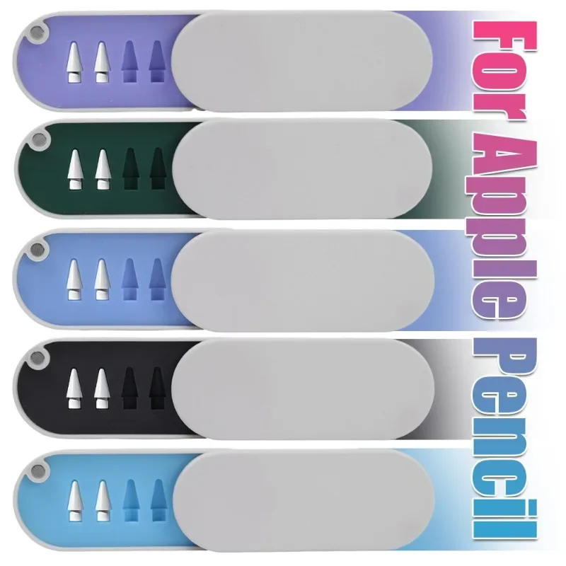 Магнитный защитный чехол для хранения карандашей Apple 4 наконечника органайзер