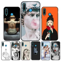 for huawei mate 40 lite case for huawei honor play 8a 4t pro 4 3 note 10 case funda huawei mate 30 9 pro 20 x 10 40 lite cover