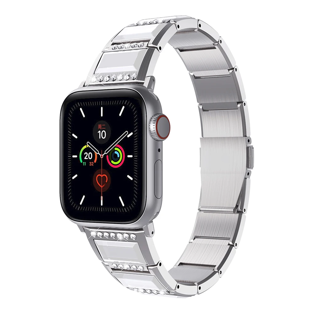 Jewerly Strap for Apple Watch 49mm 45mm 41mm 44mm 42mm 40mm 38mm Diamond Loop Bracelet Wristband for iWatch Series Ultra 87654SE