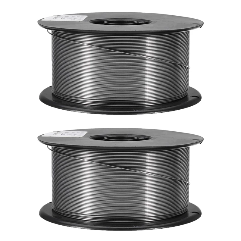 

2Pc 500G 0.8Mm Gasless Mig Welding Wire E71T-GS A5.20 Flux Cored Welding Wire Without Gas For Mig Welder Steel Tool