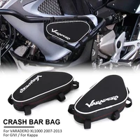 for honda varadero xl1000 xl 1000 2007 2013 new motorcycle frame crash bars waterproof bag bumper repair tool placement bag