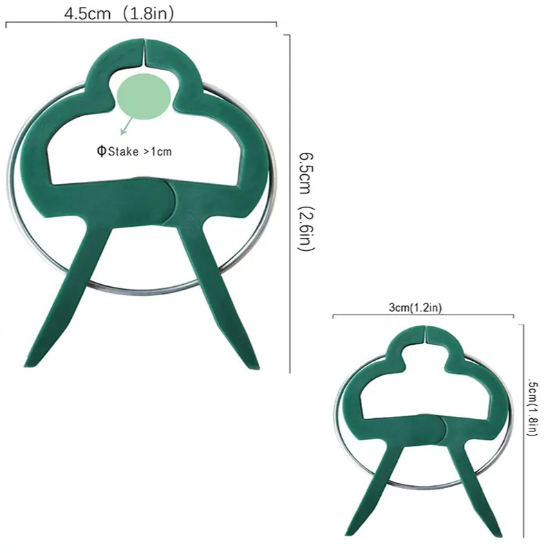 Рисунок 2 - многоразовые зажимы для растен