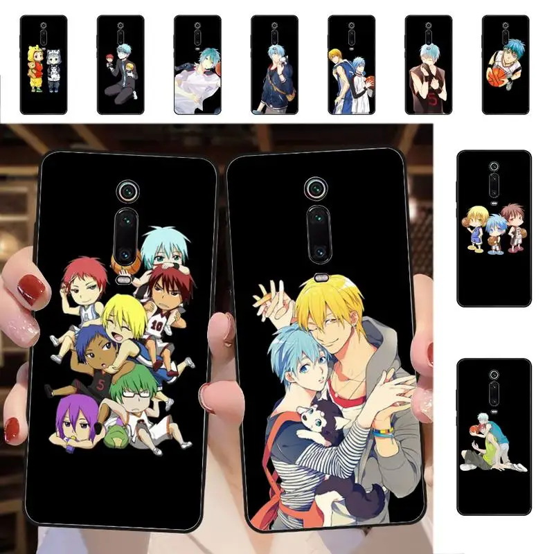 

YNDFCNB Kuroko No Basket Anime Phone Case for Redmi 5 6 7 8 9 A 5plus K20 4X S2 GO 6 K30 pro