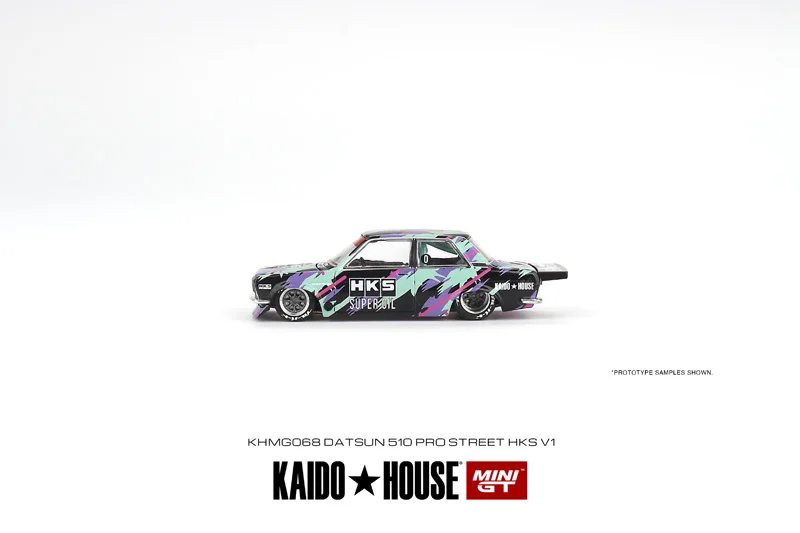 TSM MINI GT KAIDO HOUSE 1:64 открытая передняя крышка Datsun 510 литые модели автомобилей из