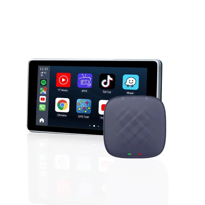 Фото Mini Carplay Ai Box для Android 13 64 ГБ Беспроводная Androidn Авто/карплей/зеркало Link Media Car Play Box Carplay №1