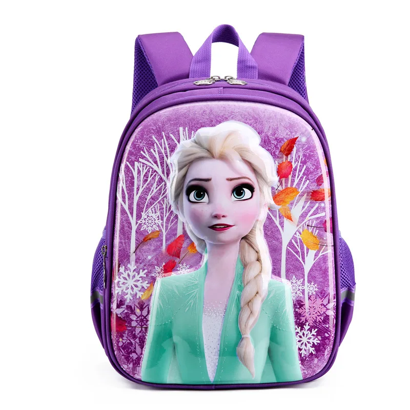 2022 Disney Frozen School Bags For Girls Elsa Anna Primary Student Shoulder Orthopedic Backpack Grade 1-3 Large Capacity Mochila  - buy with discount