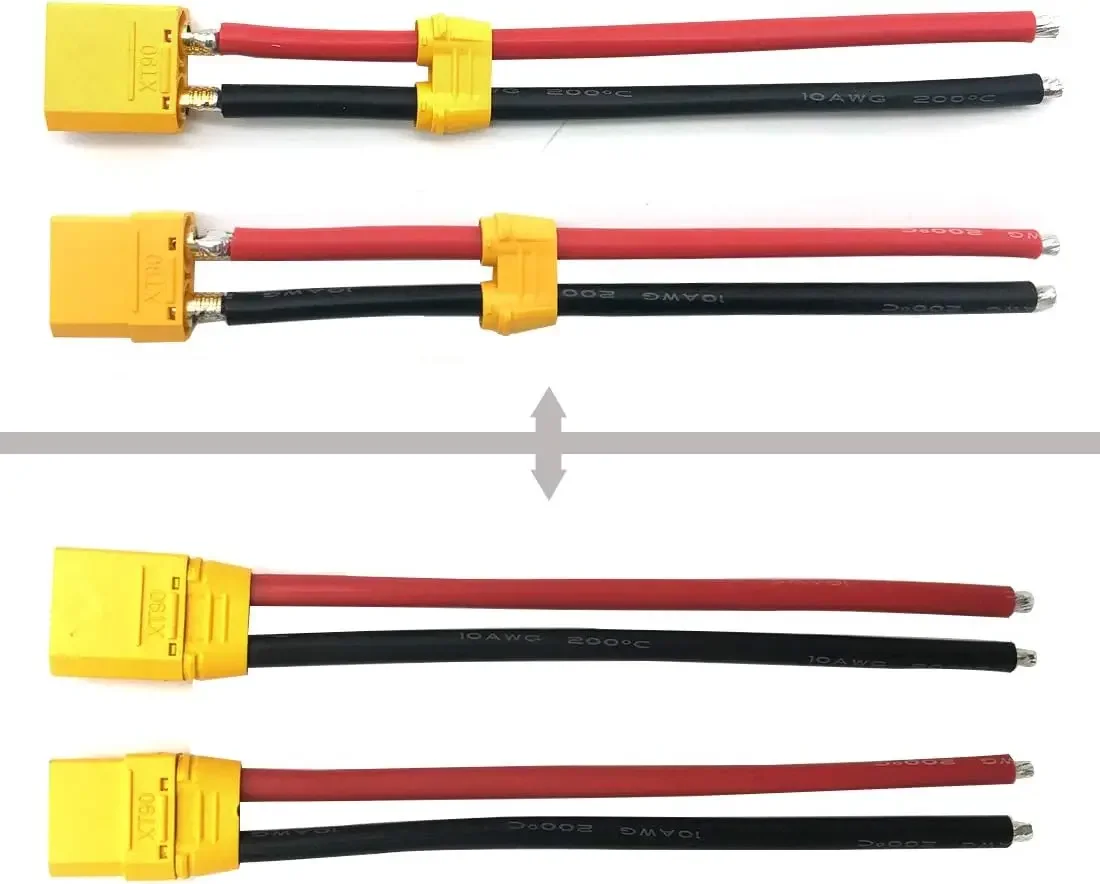 3 пары силиконовый штекер и гнездо XT90H XT90 150 мм 10awg