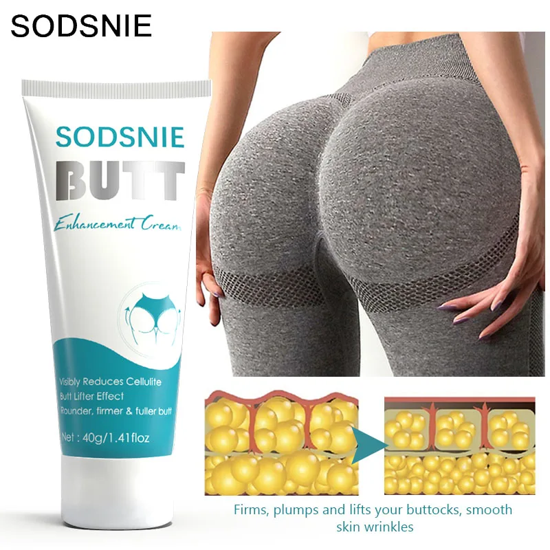Крем для увеличения ягодиц предотвращает провисание сексуальное пухлость