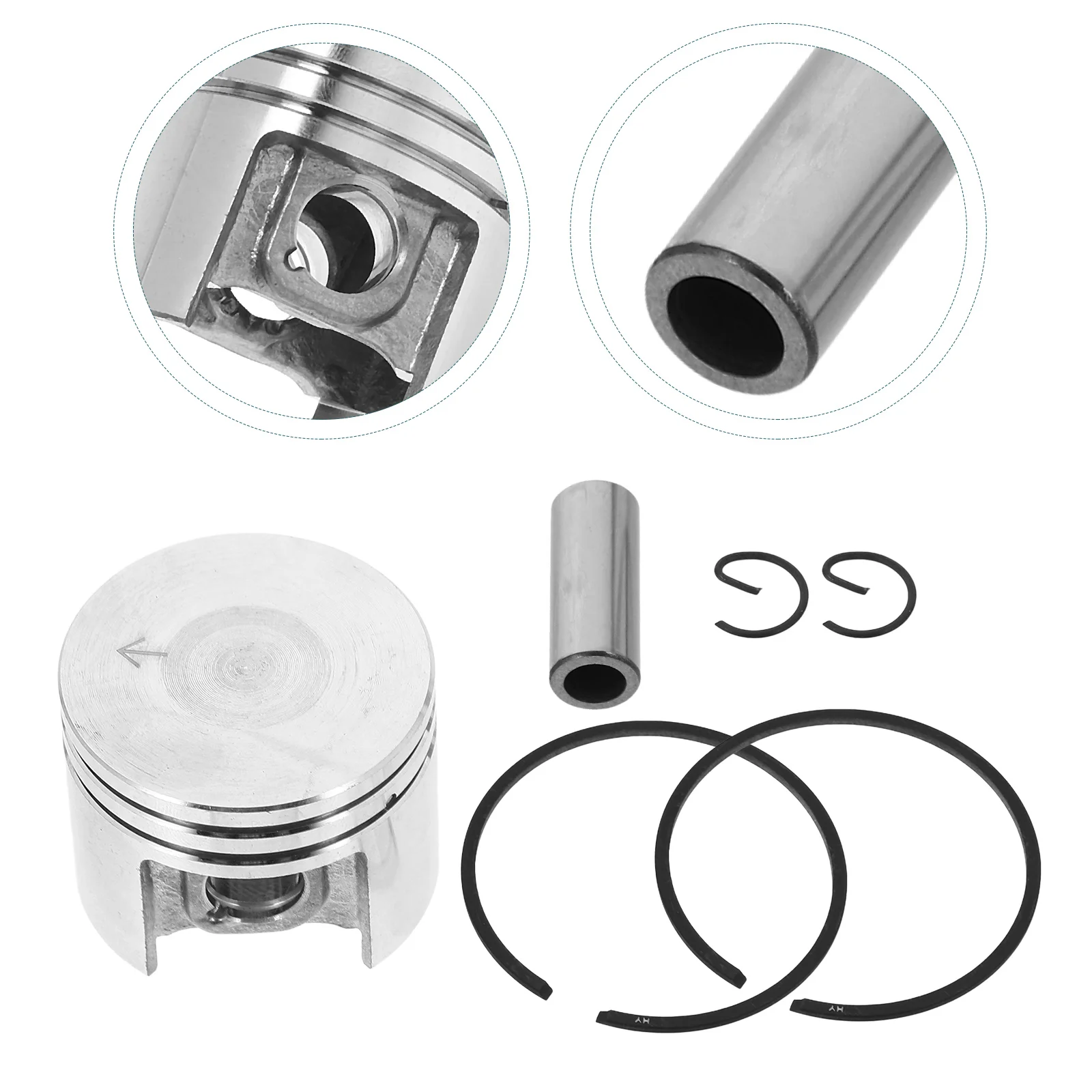 Комплект поршневых колец бензопилы триммер инструмент для тормозного