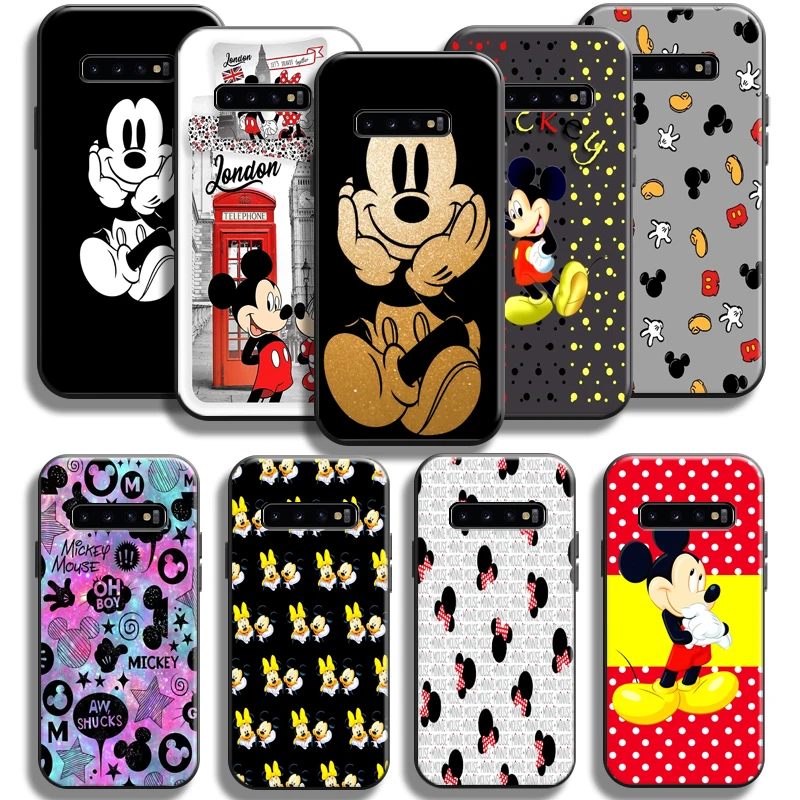

Cartoon Mickey Minnie Mouse Phone Case For Samsung Galaxy S10 Plus S10E S10 Lite Case For Samsung S10 5G Coque Carcasa TPU