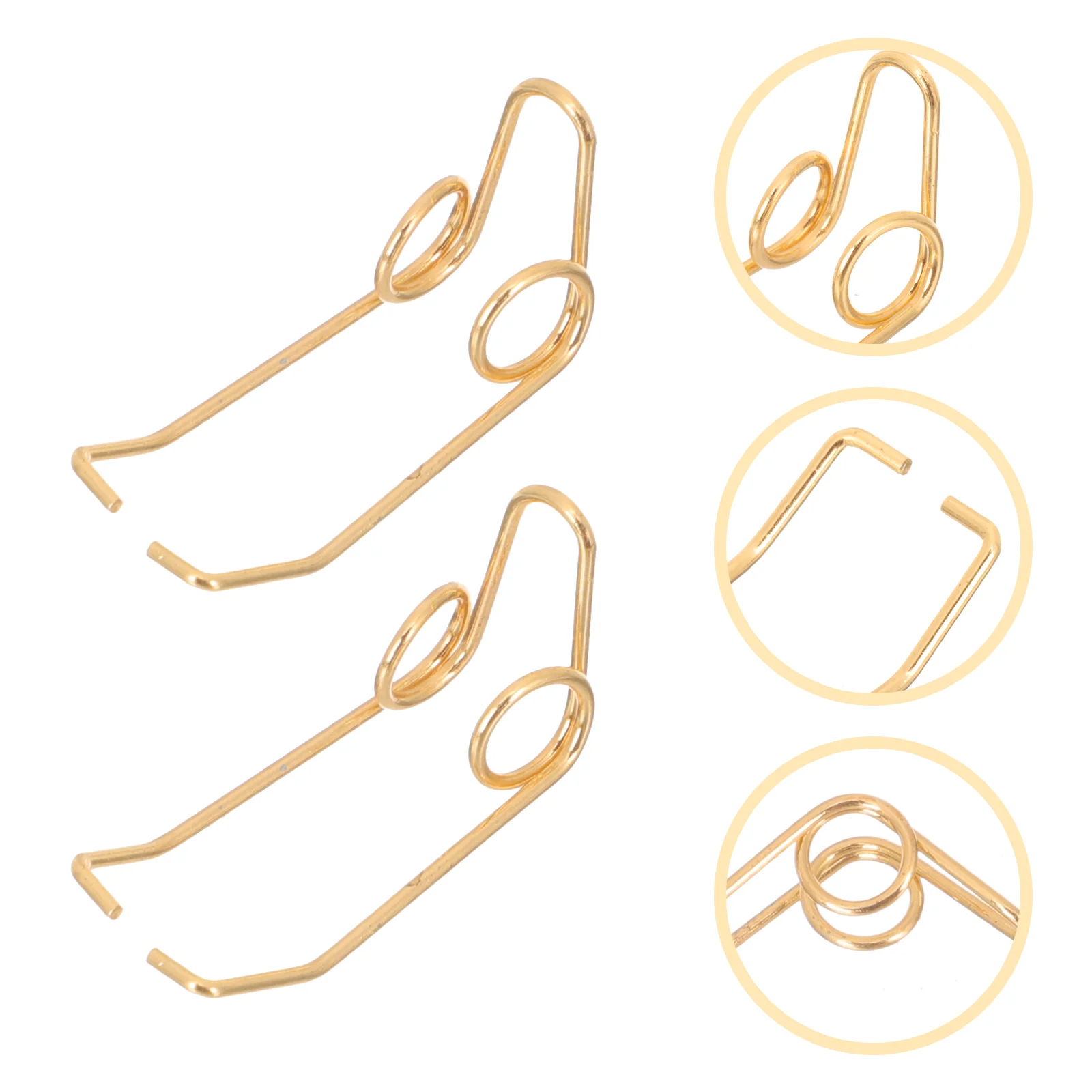 

20pcs Water Key Spit Valve Spring Brass Instrument Parts Trumpet Repair Parts