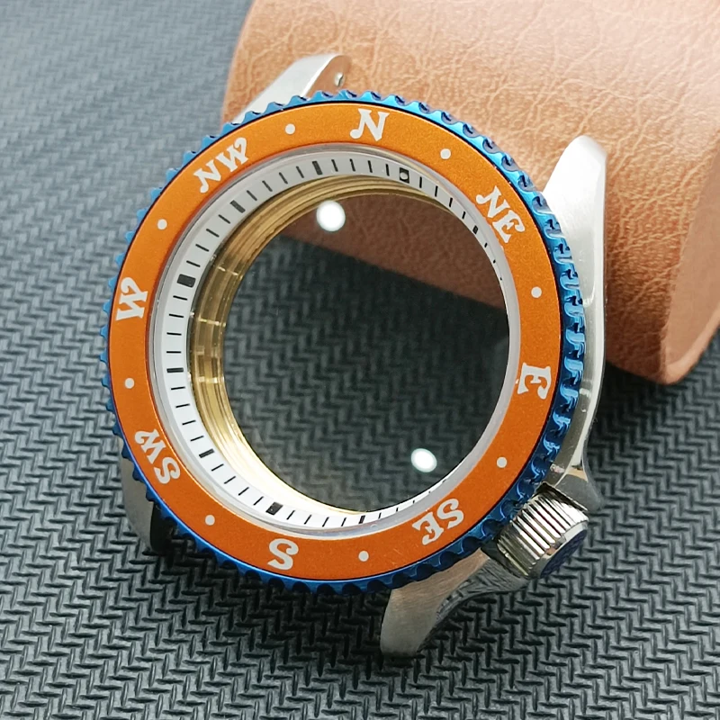 Мужской Корпус Часов 42 Мм Красный Из Нержавеющей Стали Подходит Для Механизма Nh35