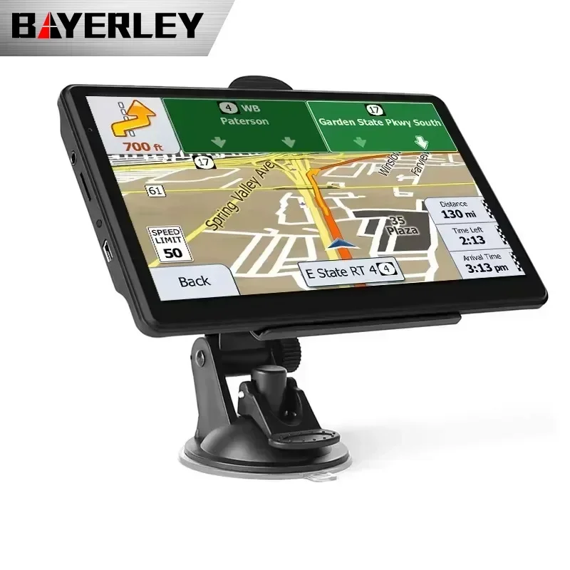Портативный GPS-навигатор Bayerley 7 дюймов 8 ГБ 256 м с сенсорным экраном