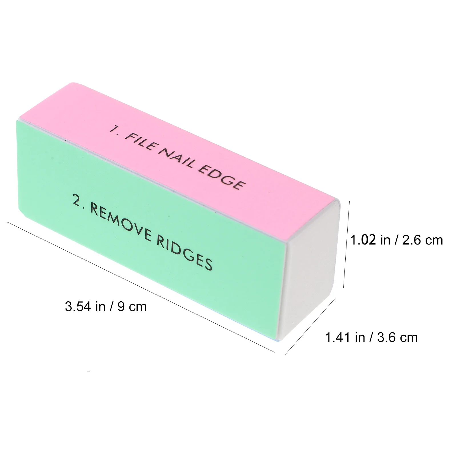 10 шт. шлифовальная пилочка для ногтей губка гель-лака ремонтный блок рук