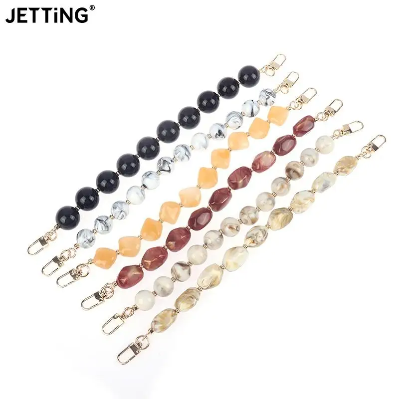 

20-120cm Handbag Metal Chains Shoulder Bag Strap DIY Purse Chain Acrylic Bag Chain Removable Handles Bag Parts Accessories Chain