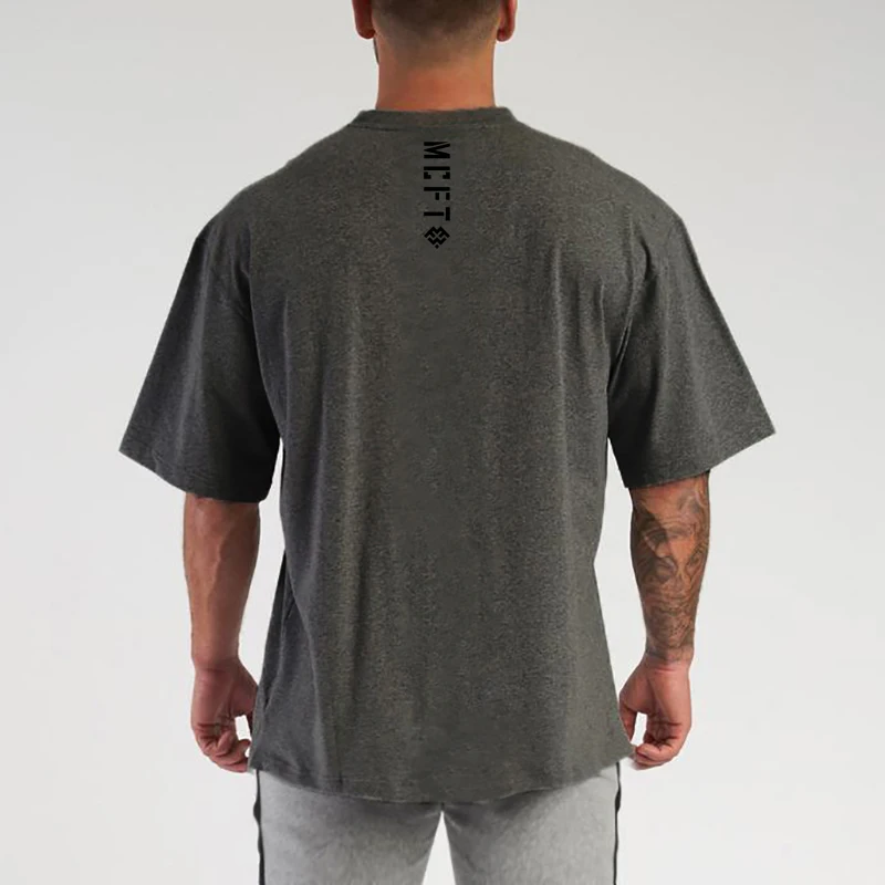 

Men's Fitness Loose Basketball Short-sleeved Summer Fashion Oversized Graphic T Shirts