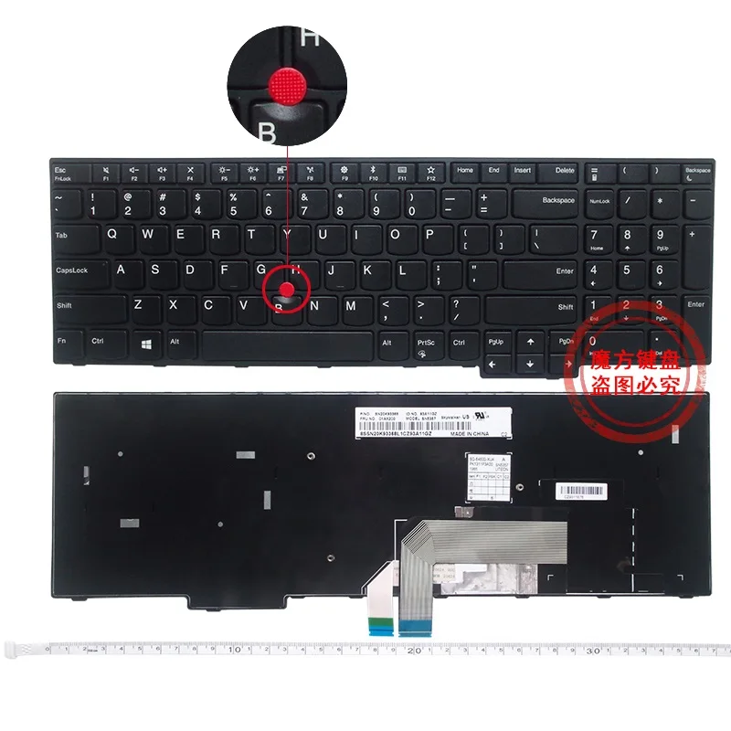 

Новая клавиатура US для ноутбука Lenovo Thinkpad E570 E575 E570C