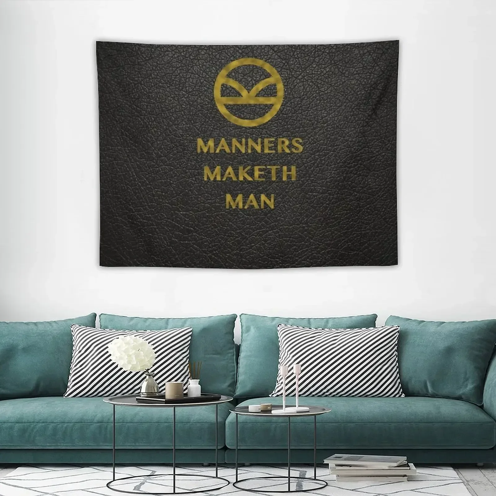 Manners Maketh Man' - Гобелен Kingsman Украшение спальни Настенный художественный гобелен