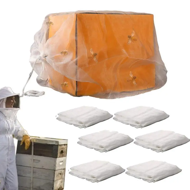 

Nylon Net Bag Beekeeping Bee Tools Supply Honeycomb Mesh Transport Bag Breathable Beekeeping Equipment Supplies