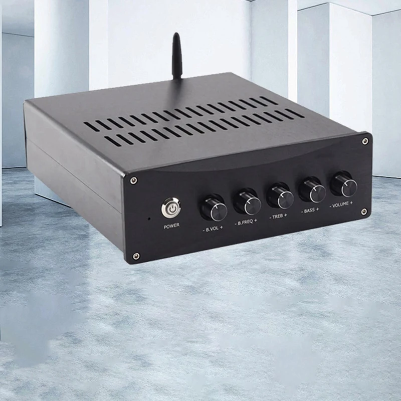 

TPA3255 Dual Core Bluetooth 5.0 Audio Amplifier QCC3034 Stereo HIFI Class D Digital Power Amplifier In Case
