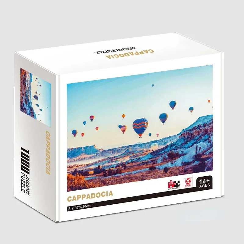 Пазл для взрослых 70*50 см 1000 шт. бумажные пазлы известная серия рисования