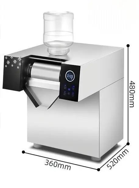 190 кг/24 ч новый стиль льдогенератор снежинок Bingsu bingsu снега