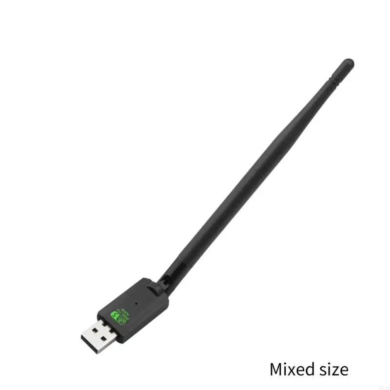 N84B 650 Мбит/с USB Wi -Fi Card Adapter и внешняя антенна для 7/10/11 Совместима