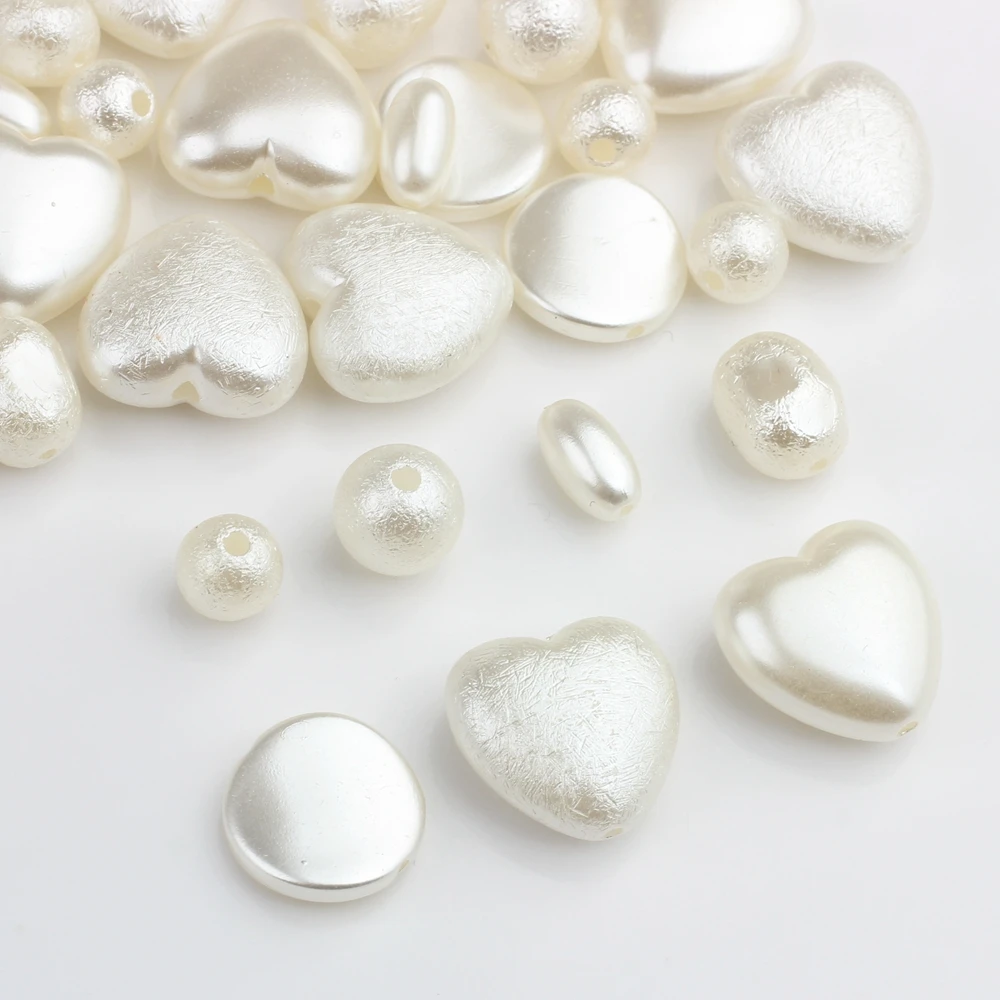 

Acrylic Beads Imitation Baroque Pearls Loose Beads 20pcs/lot For Earrings Jewelry Making DIY Accessories