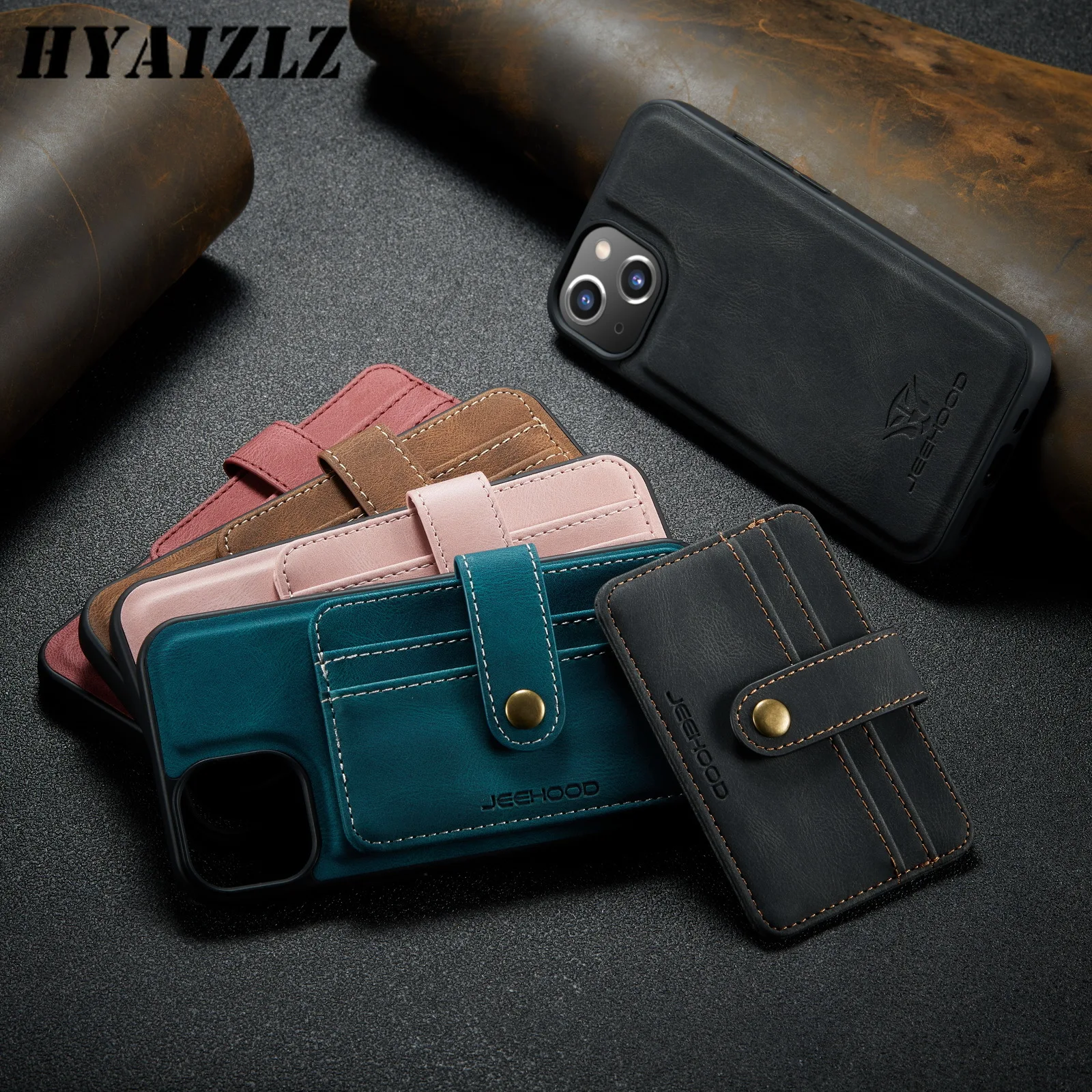 

Detachable Card Holder Case for Galaxy A73 A53 A33 A13 A72 A52S A12 A32 A22 A42 A51 A71 Cover Wallet Magnetic Detachable Leather