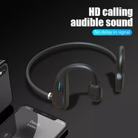 new sound conduction wireless bluetooth headset sport ear hook earbuds with mic fone bluetooth earphones wireless headphones