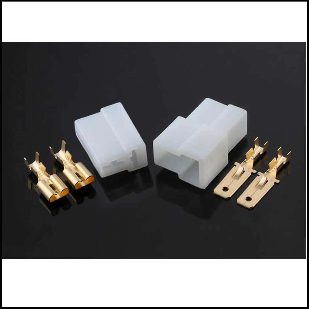 

200SET DJ70215-6.3-11/21 car wire male cable Waterproof 2 pin connector automotive Plug socket include terminal