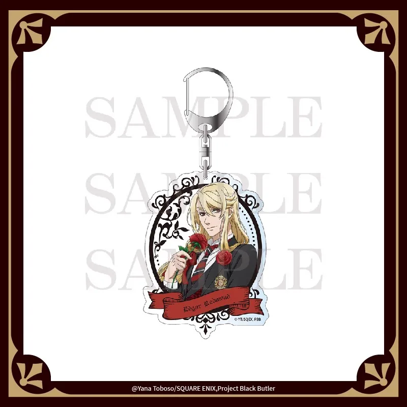 Оригинальная подвеска Aniplex Sebasuchan Ciel Phantomhive Edogā Redomondo Rorensu Burūā Hāman Gurīnhiru Guregorī Baioretto