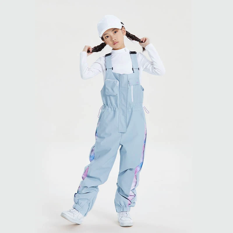 

Зимние Детские лыжные брюки 2022, зимние водонепроницаемые Хлопковые Штаны для сноуборда, детские зимние штаны, утепленные теплые Свободные Комбинезоны