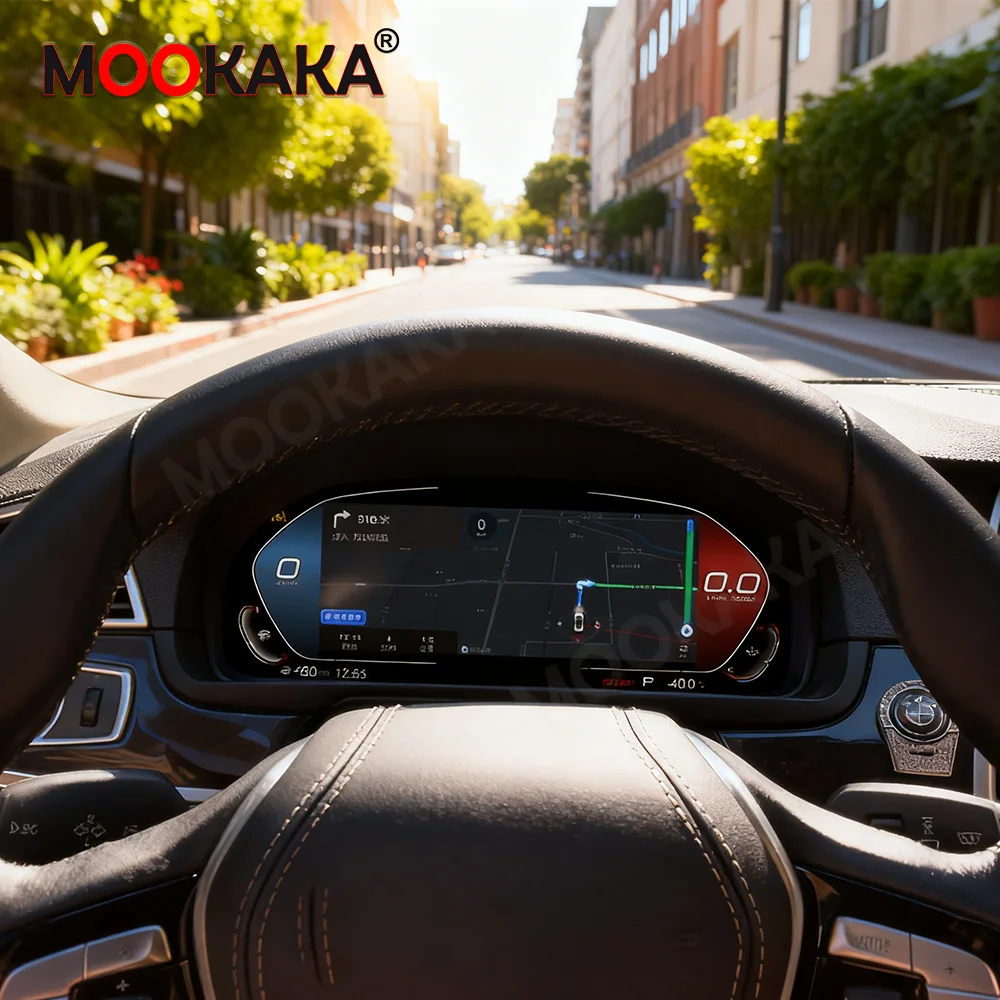 

Автомобильная цифровая приборная панель для BMW X5 F15 X6 F16 2014-2017 Carplay Android Auto Map Navi Спидометр Экран счетчика