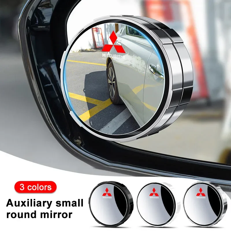 Фото Вспомогательное зеркало заднего вида с поворотом на 360° для Mitsubishi Montero Sport, Strada, L200, Xpander, V73, V93 №1