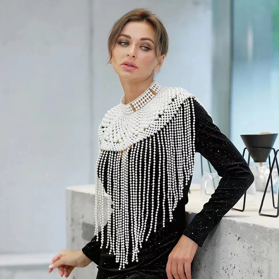 Сексуальное женское нижнее белье бриллиантовое ожерелье бикини жилет шаль