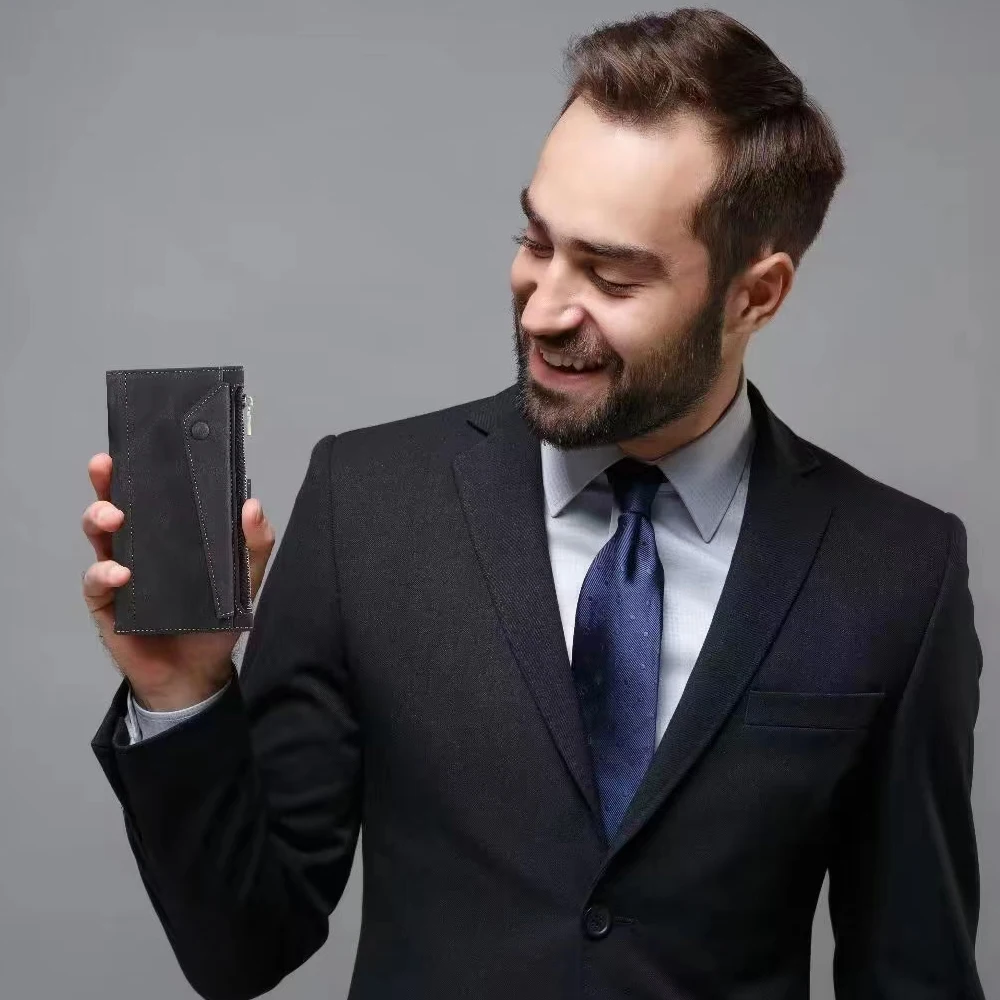 Кожаный чехол-книжка для смартфона Vivo X100s Pro X100sPro