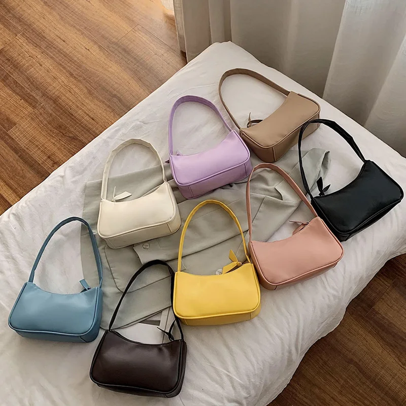 

Retro Totes Bags for Women 2022 Hot Trendy Vintage Handbag Female Small Subaxillary Bags Casual Retro Mini Shoulder Bag Purses
