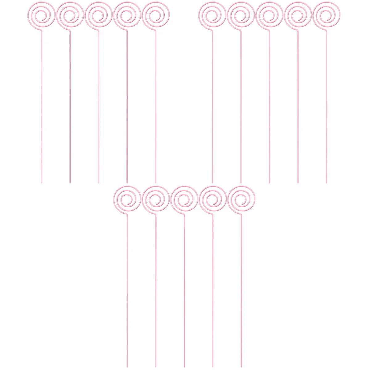 

30 Pcs Tabletop Note Holders Desktop Stand Heart Number Holder Metal Holder Photo Paper Clip Stand Table Holder
