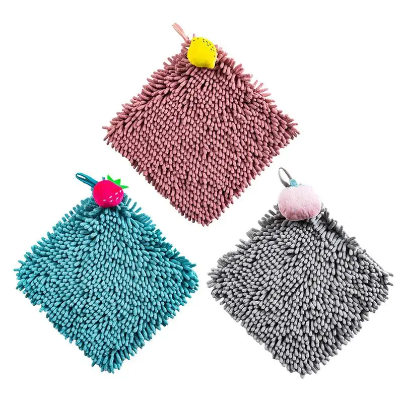 

Quick Drying Sponge Dishtowels Square Dishcloths For Table Bathroom Fast Dry Wipes Hands Cloths